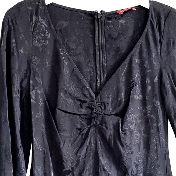 Staud Sofia Midi Dress, Black, Size 0, New with Tag - Picture 8 of 13